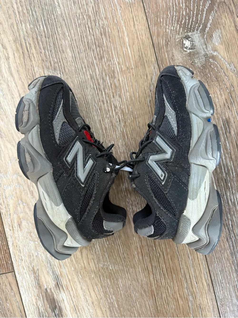 New Era Black & Gray Kids' Chunky Sneakers 9C